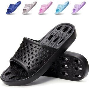 Quick Dry Shower Slides Non Slip House Slippers Indoor Bathroom Shoes Unisex